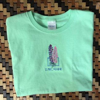 Lubec Maine Lupine Tee