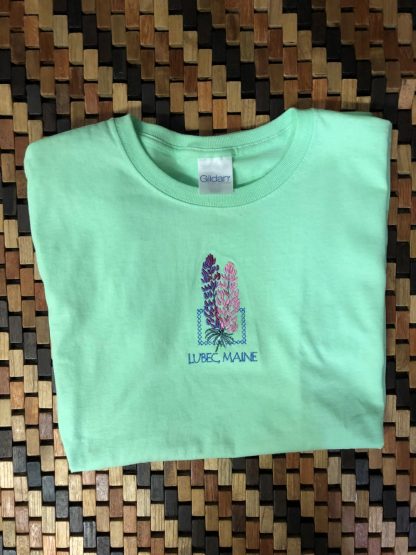 Lubec Maine Lupine Tee