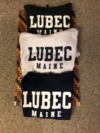 Lubec, Maine Hooded Sweatshirt - Image 2