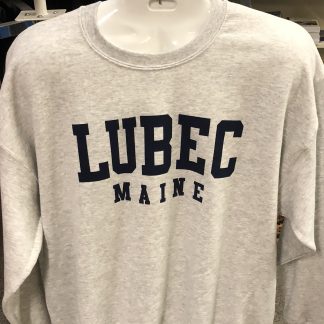 Lubec Maine Crewneck Sweatshirt