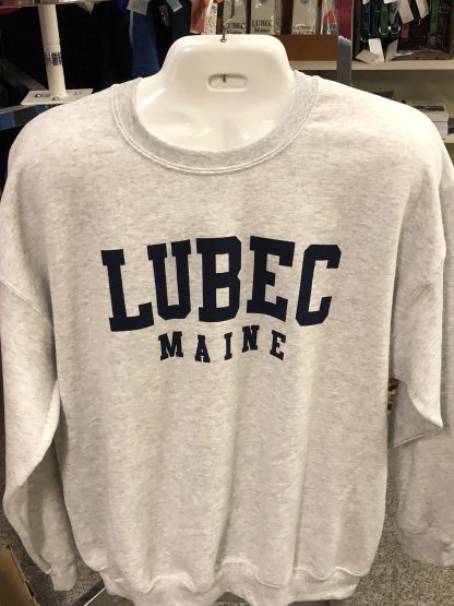 Lubec Maine Crewneck Sweatshirt
