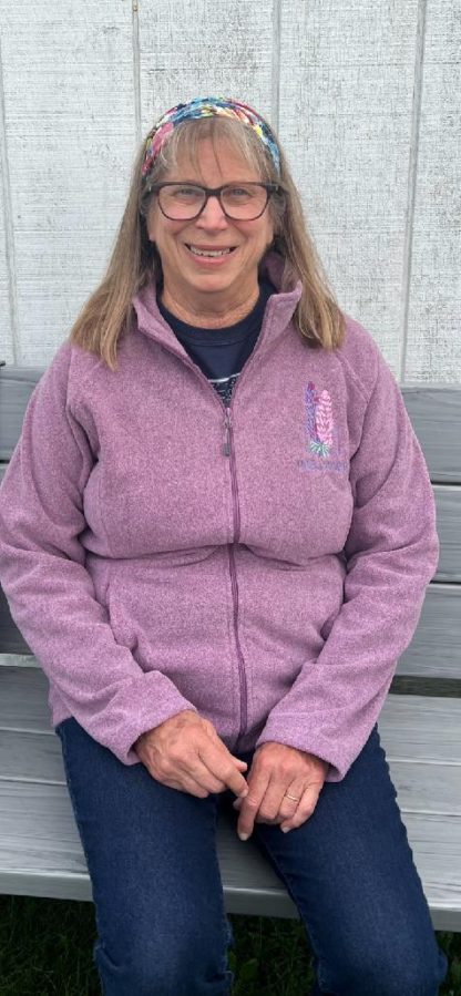Ladies Lubec Maine Lupine Micro-Fleece Jacket