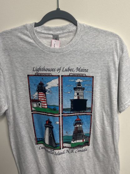 Lighthouses of Lubec, Maine and Campobello Island, N.B., Canada T-Shirts and Sweatshirts