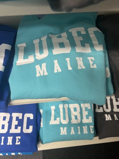 Lubec Maine Crewneck Sweatshirt - Image 4