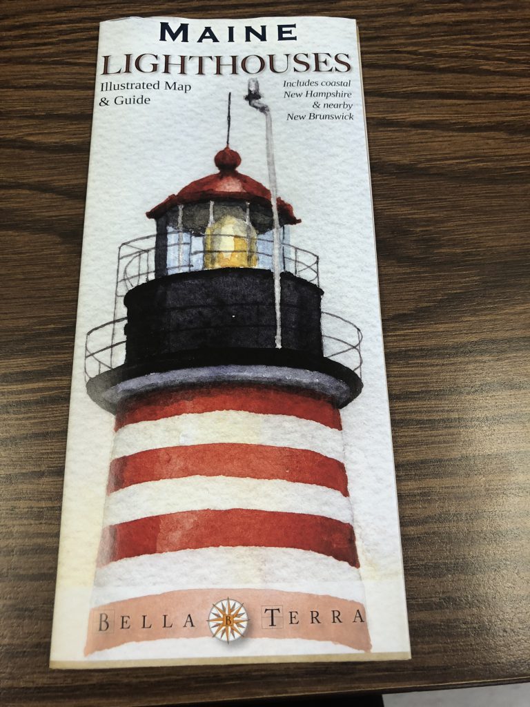 Maine Lighthouse Map &amp; Guide – West Quoddy Gifts