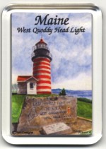 West Quoddy Lucite Magnet