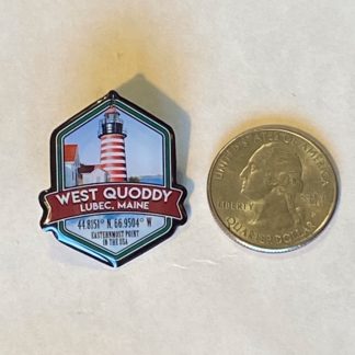 West Quoddy Souvenir Lapel Pin