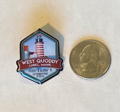 West Quoddy Souvenir Lapel Pin