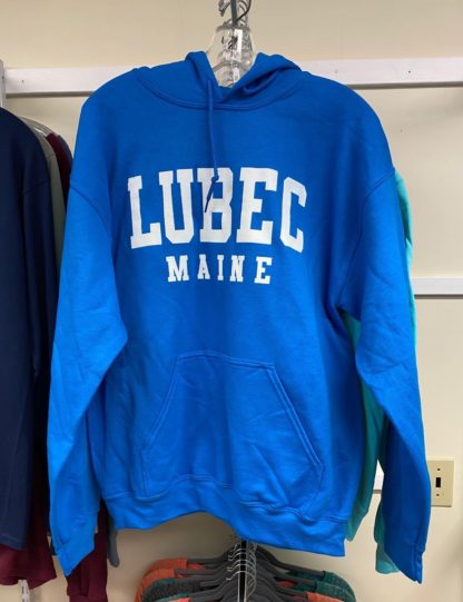 Lubec, Maine Hooded Sweatshirt - Image 4