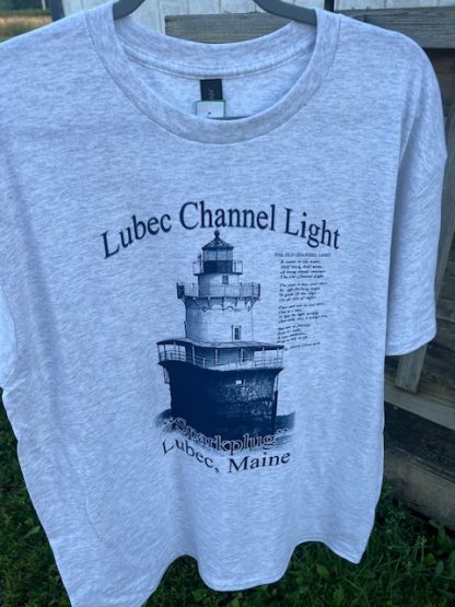 Lubec Channel Light  Screenprinted T-Shirt or Sweatshirt - Image 2
