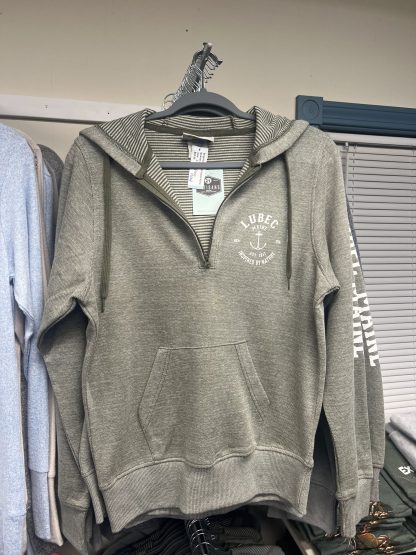 Brighton Lubec, Maine Inspired by Nature Hooded Quarter Zip