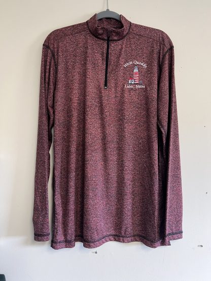 West Quoddy Embroidered Long Sleeve Quarter Zip - Image 2