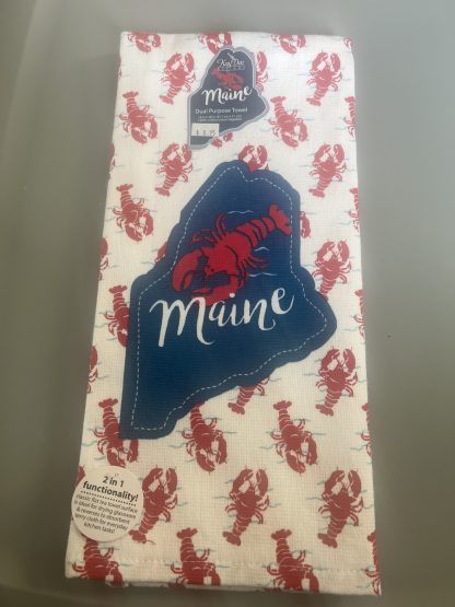 Maine Lobster Dual Purpose Kitchen Towel