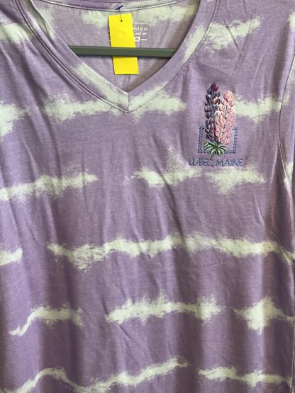Art Unlimited  Women’s V-Neck Lupine Tee - Image 2